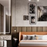 Industrial Poetry Concrete and metal meet warmth and comfort — a perfect balance of grit and grace.